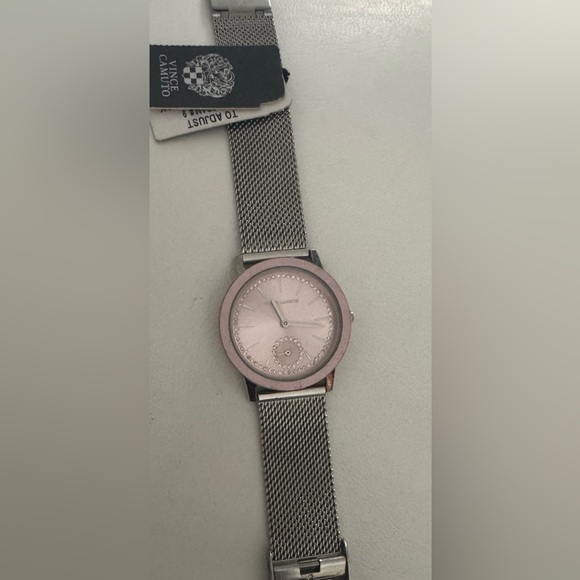 Vince Camuto Silver Mesh Ladies Watch - Picture 8 of 10